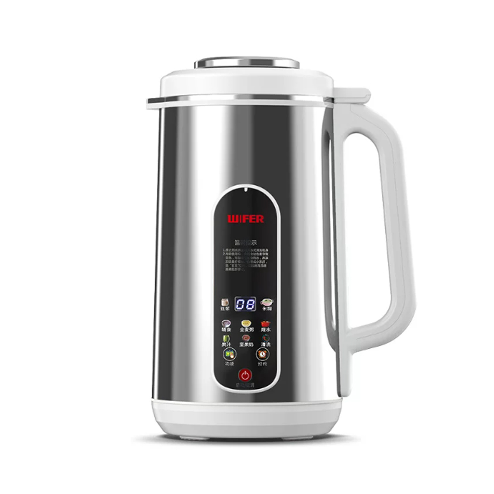 Soy Milk Maker - 1.2L 스테인리스 스틸 다기능 두유 제조기,