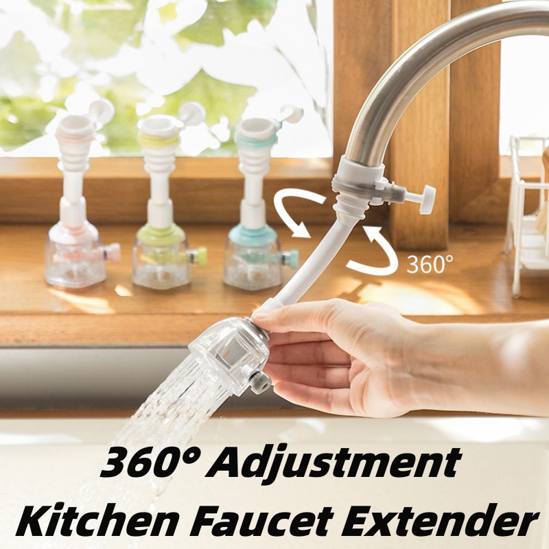 Kitchen Appliances Bundle - 360 ° 조정 주방 수도꼭지 익스텐더