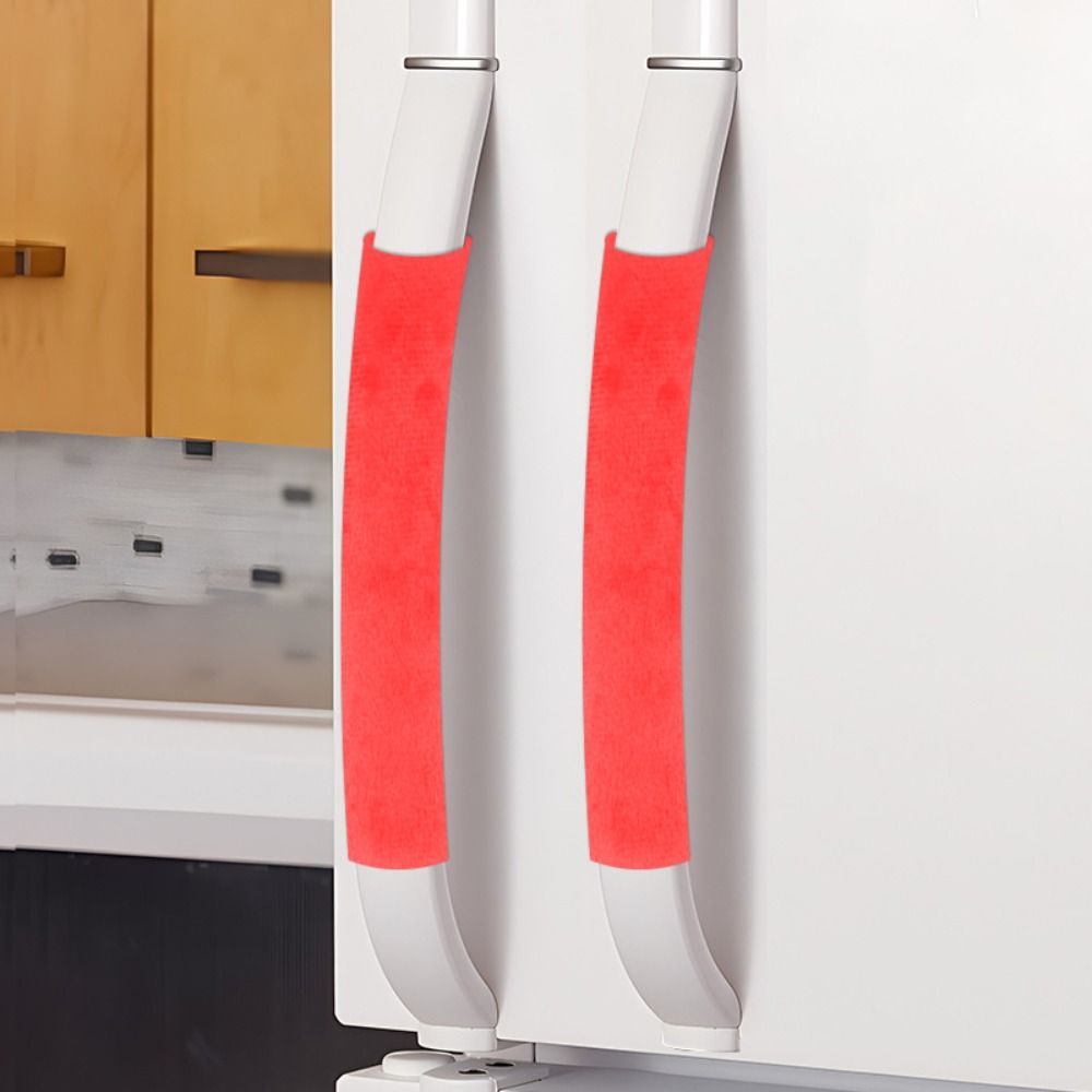 Kitchen Appliances With Red Knobs - 냉장고 문짝 손잡이 커버, 주방 가전