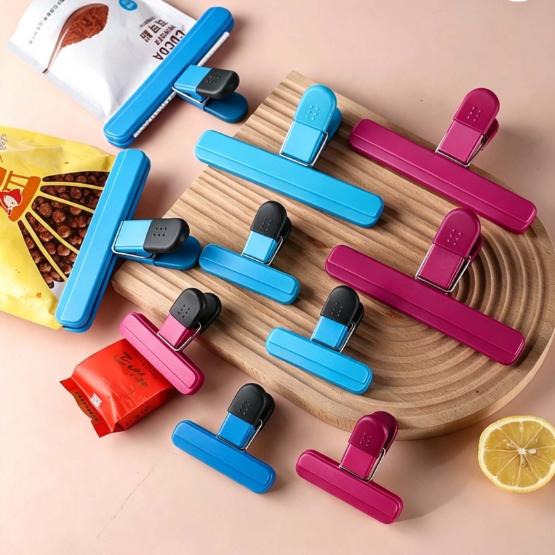 Kitchen Appliances On Sale - 4Pcs 휴대용 비닐 봉투 씰링 클립,