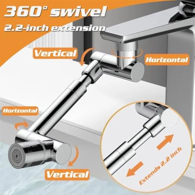 Kitchen Appliances Bundle - 1440 주방용 확장형 금속 수도꼭지 에어레이터