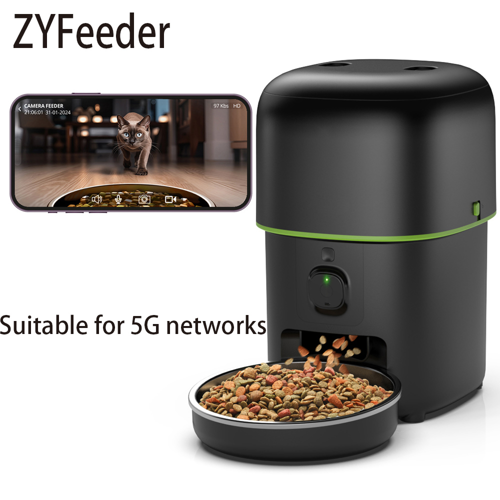 Kitchen Appliances Video - 자동 고양이 스마트 푸드 디펜서, 2L