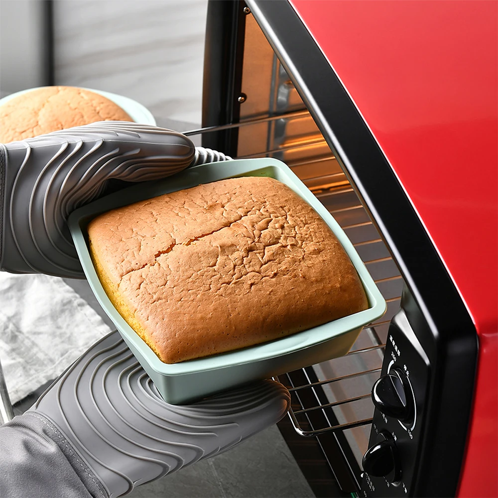 실리콘 사각 케이크 몰드, 간편한 분리 베이킹 팬, 내 - Kitchen Appliances Brand 리뷰 및 가격