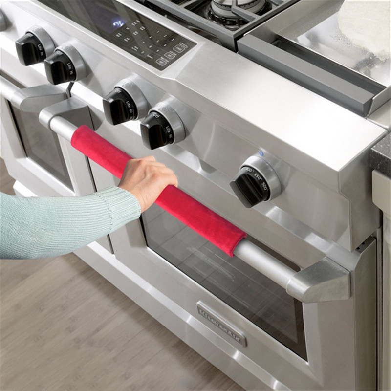 냉장고 문짝 손잡이 커버, 주방 가전 장식, 냉장고 오 - Kitchen Appliances With Red Knobs 리뷰 및 가격