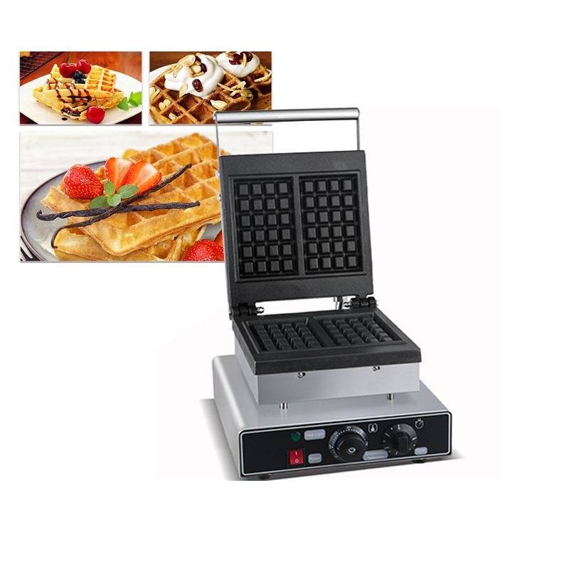 논스틱 와플 메이커 사각 와플 기계 상업용 벨기에 와플 - Waffle Iron Belgian 리뷰 및 가격