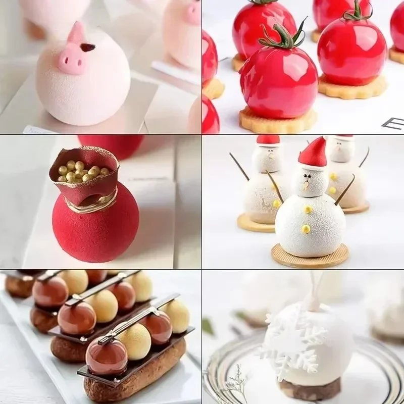 무스 케이크 베이킹 공 모양에 대한 3D 구형 실리콘  - Kitchen Appliances Brand 리뷰 및 가격