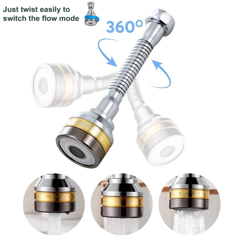 3 가지 모드 조정 가능한 황동 주방 수도꼭지 통풍기  - Kitchen Appliances Bundle 리뷰 및 가격